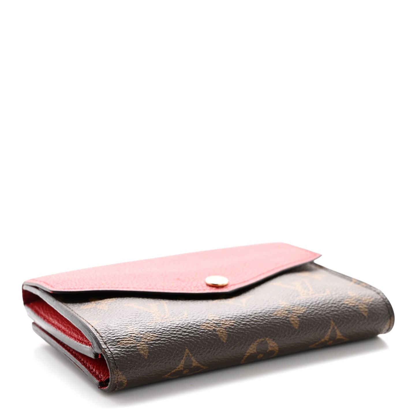 Monogram Pallas Compact Wallet Cherry
