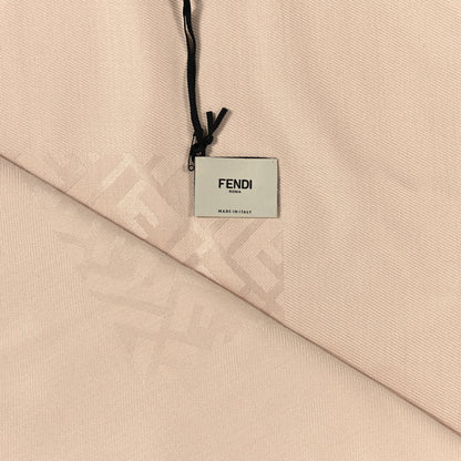 Fendi Silk Wool FF Shawl Blush 3 of 3