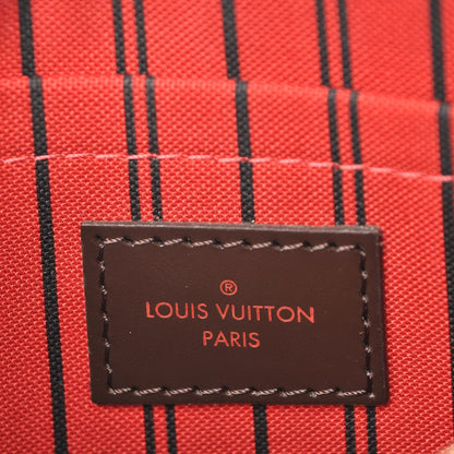 Louis Vuitton Damier Ebene Neverfull MM GM Pochette 6 of 8