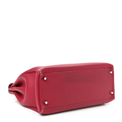 Hermes Swift Kelly Retourne 35 Rubis 4 of 20
