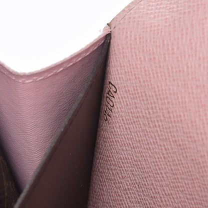 Louis Vuitton Monogram Emilie Wallet Rose Ballerine 7 of 8