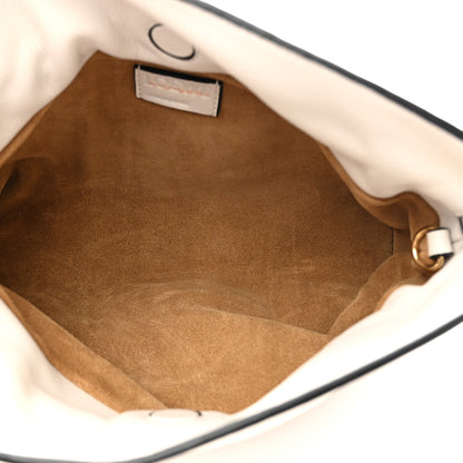Loewe Calfskin Mini Flamenco Knot Clutch Angora 5 of 13