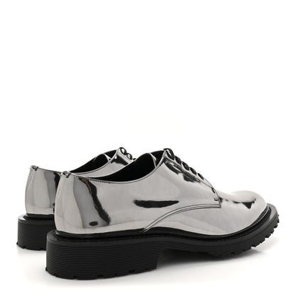 Saint Laurent Soft Laminato Mens Army 20 Derby Shoes 41 Metal Shotgun 5 of 10