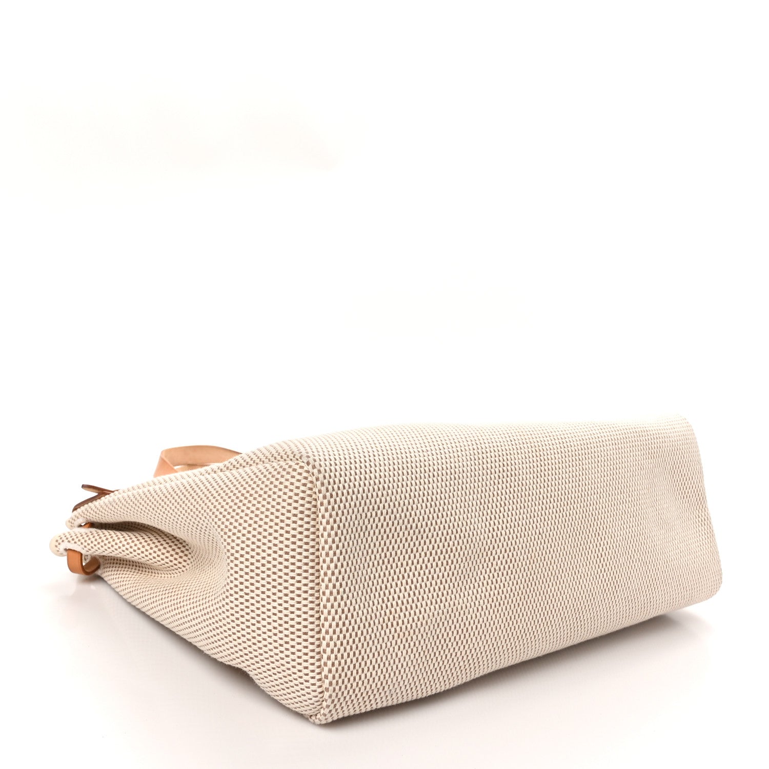 Hermes Toile Vache Hunter Herbag Cabas MM Natural 5 of 12