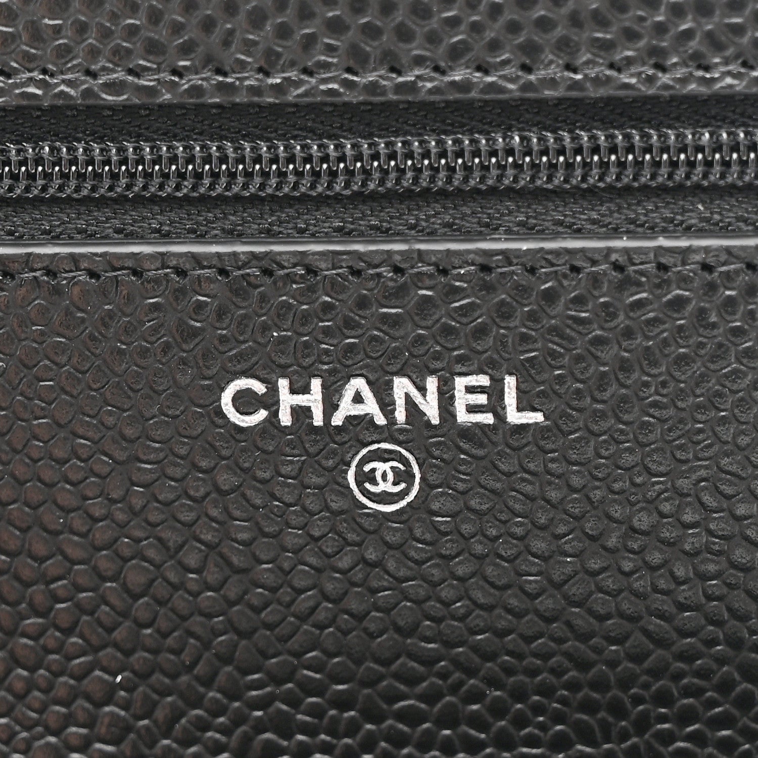 Chanel Caviar Quilted Wallet on Chain WOC Black 6 of 12
