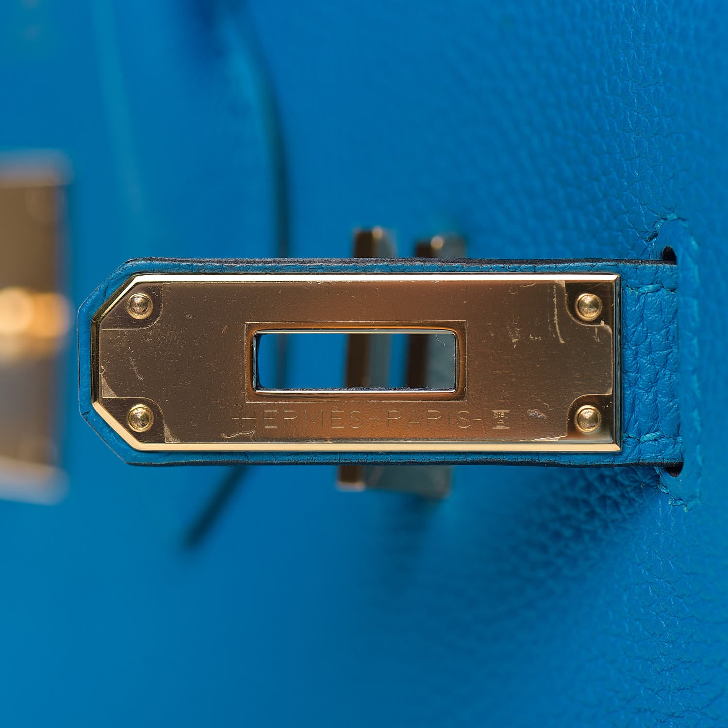 Hermes Togo Birkin 30 Bleu Zanzibar 9 of 36