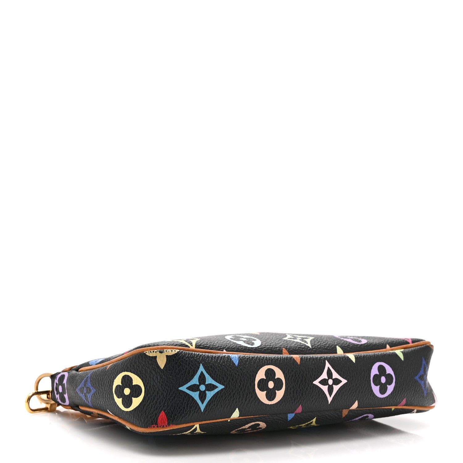 Louis Vuitton Monogram Multicolor Pochette Accessories Black 4 of 12