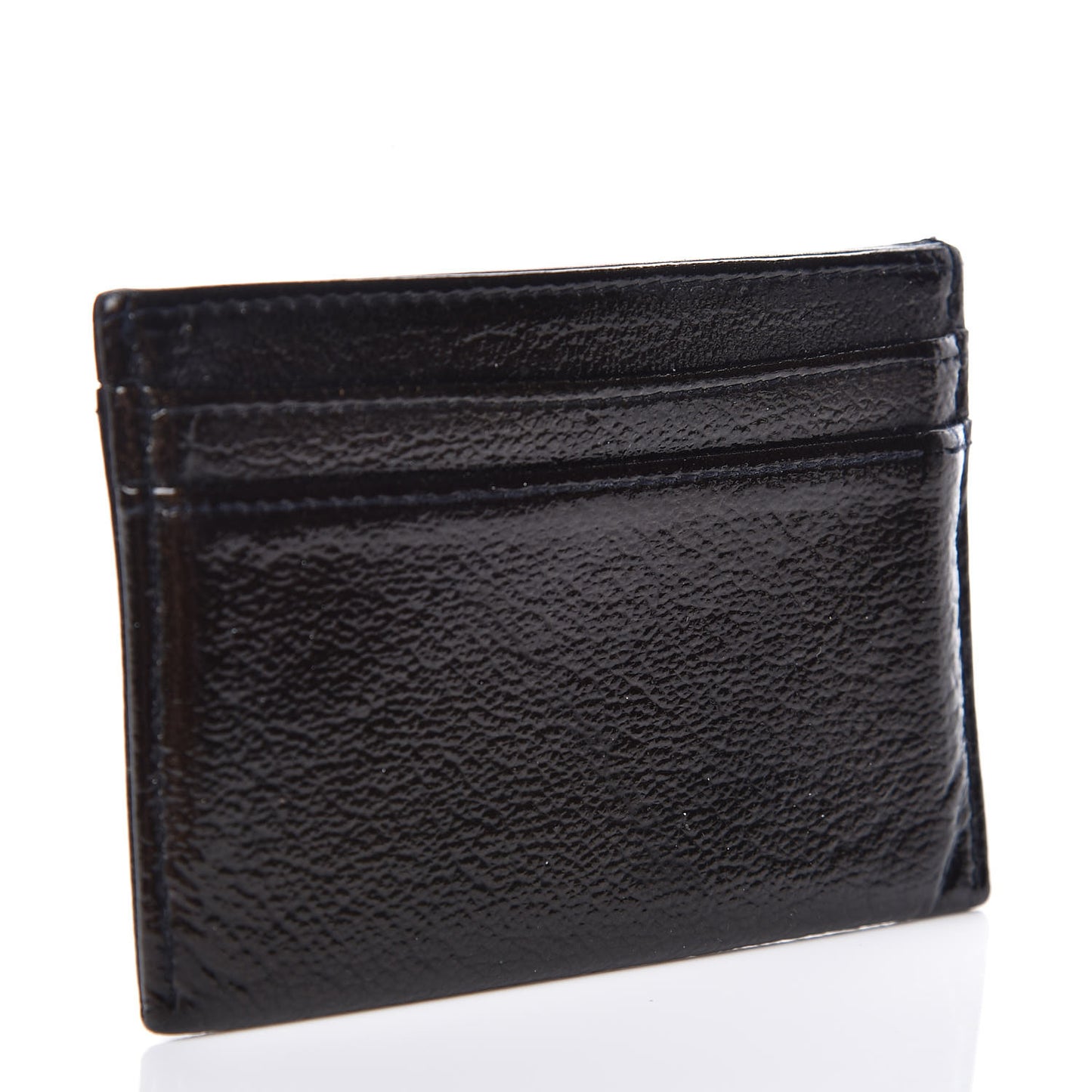Patent Card Holder Case Black