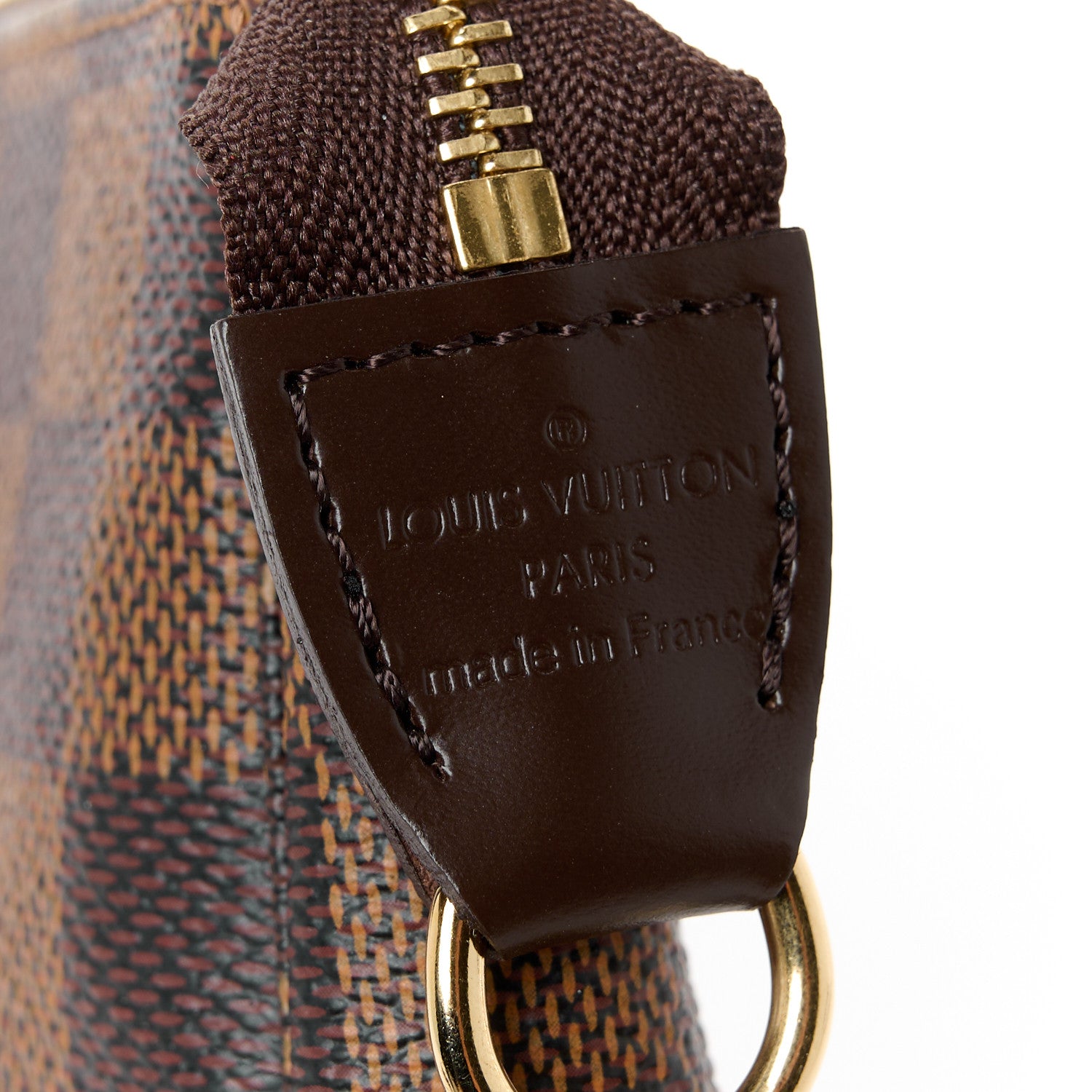 Louis Vuitton Damier Ebene Mini Pochette Accessories 6 of 8