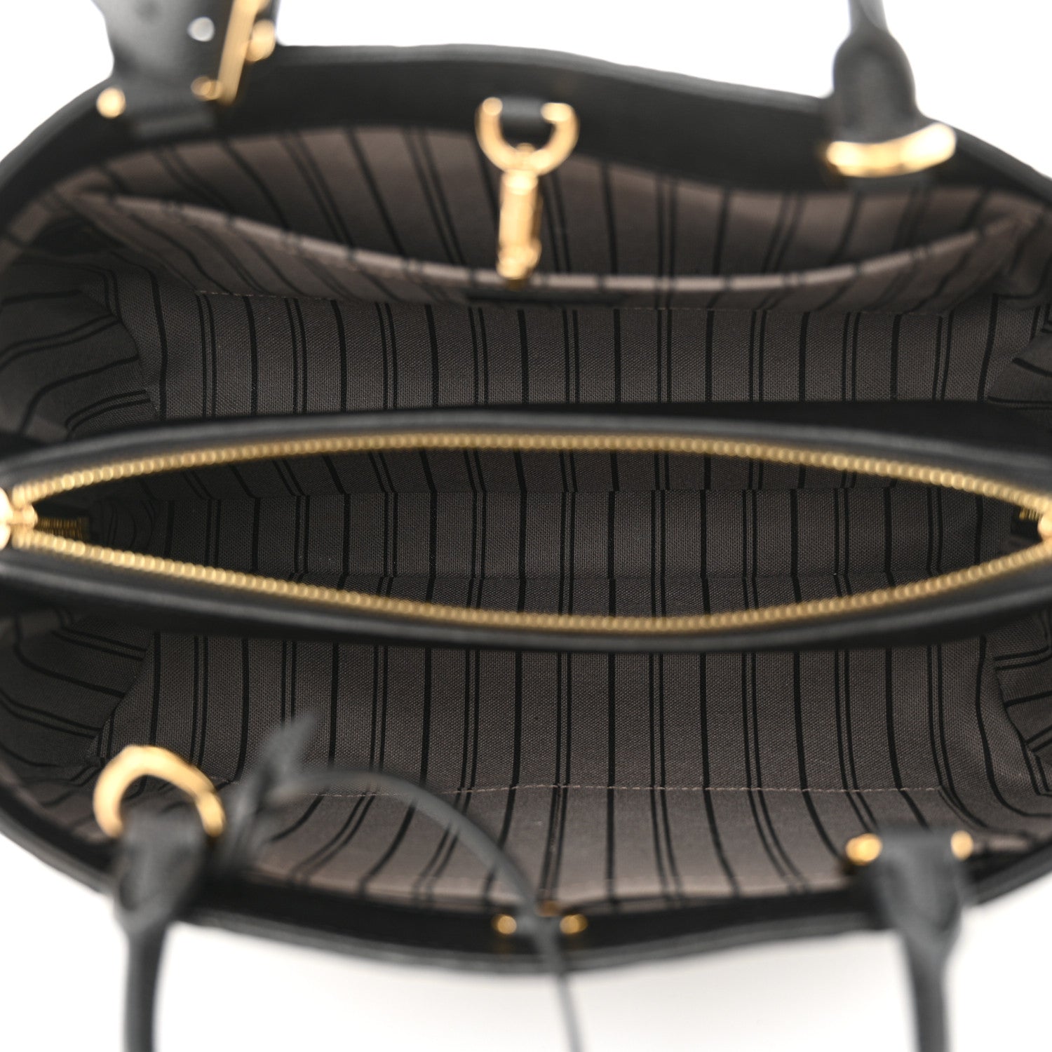 Louis Vuitton Empreinte Montaigne MM Black 5 of 12