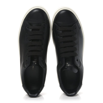 Louis Vuitton Calfskin Time Out Sneakers 39.5 Black 2 of 8