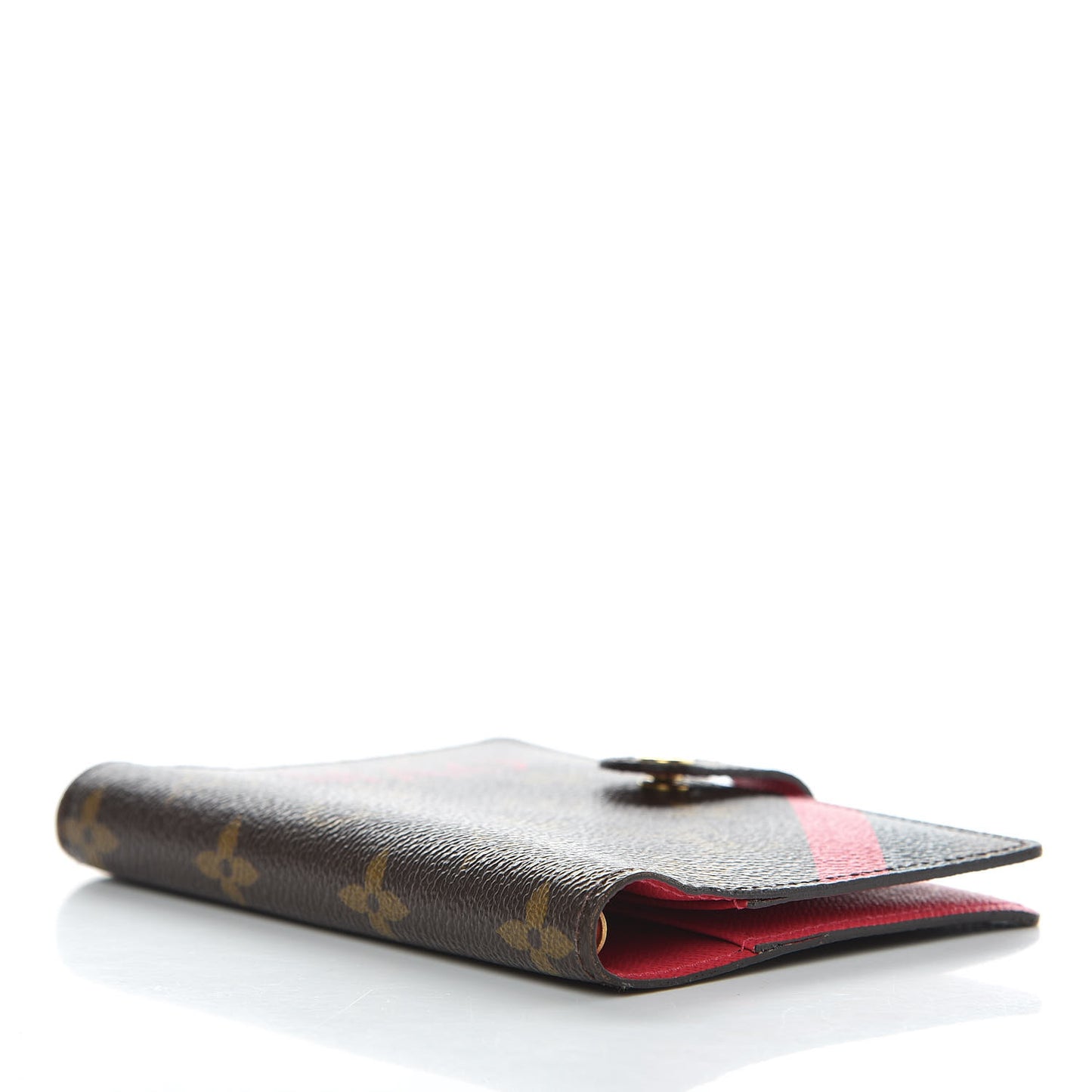 Monogram My LV Heritage Small Ring Agenda Cover Rouge Black