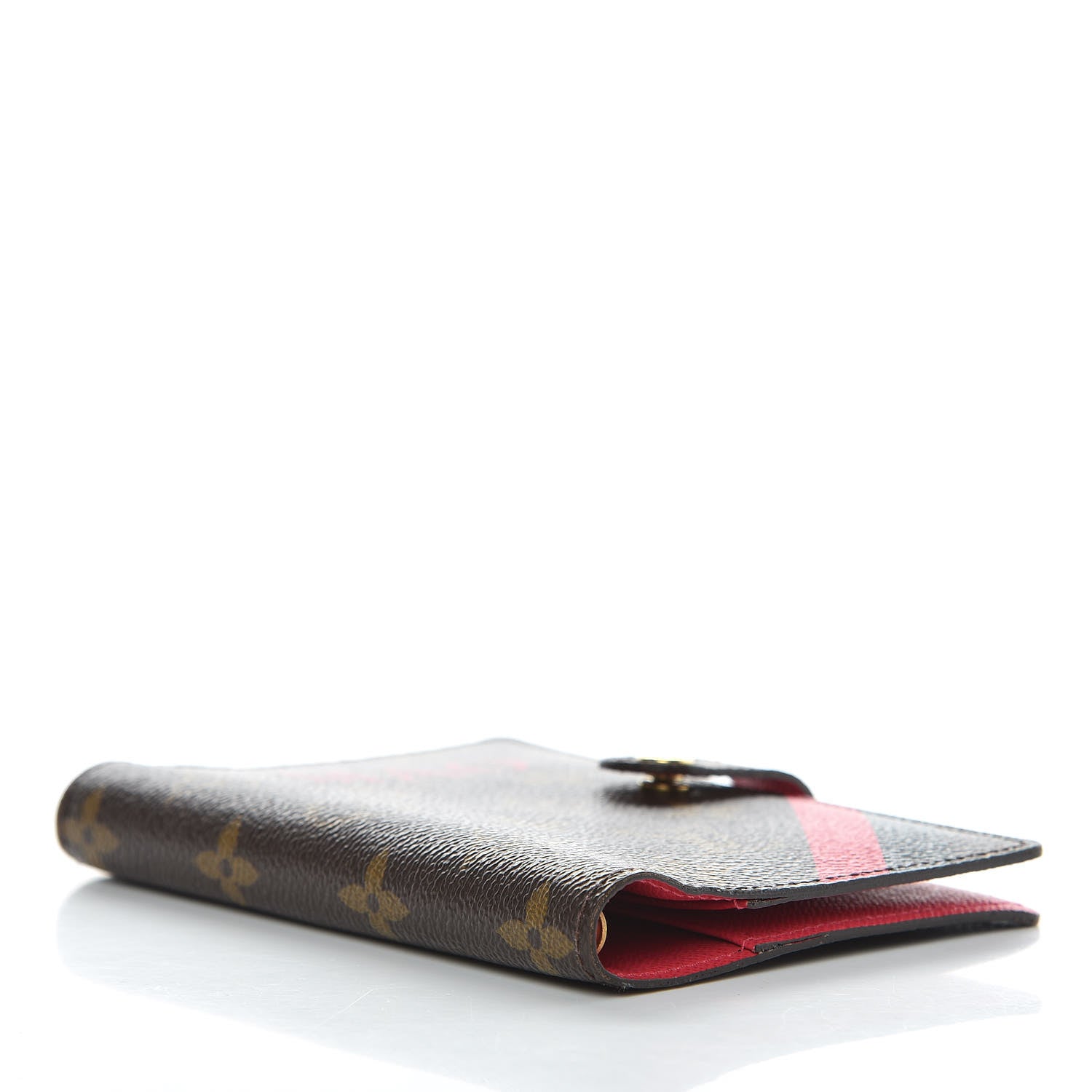 Louis Vuitton Monogram My LV Heritage Small Ring Agenda Cover Rouge Black 4 of 9