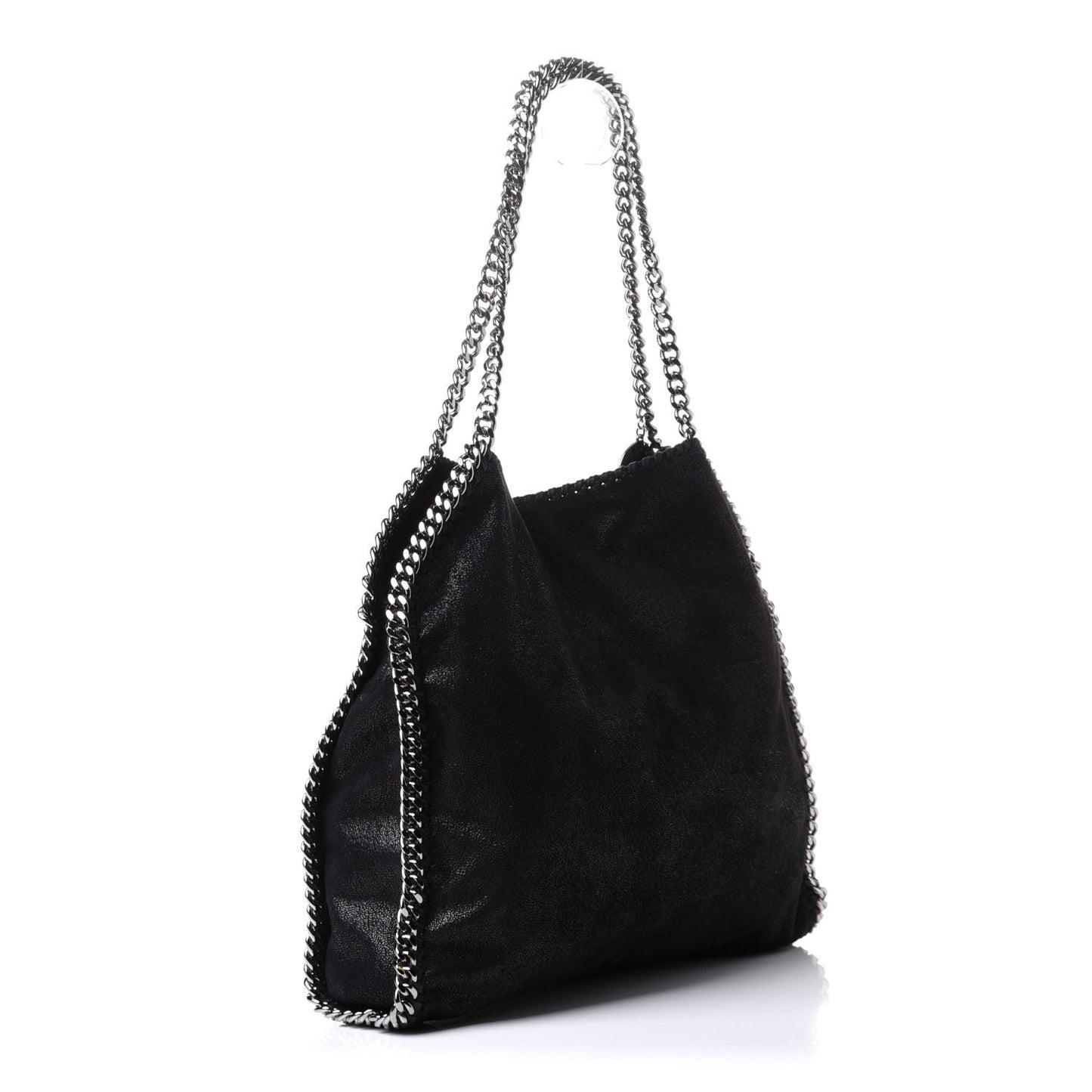 Shaggy Deer Small Falabella Tote Black