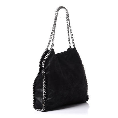 Stella McCartney Shaggy Deer Small Falabella Tote Black 3 of 10