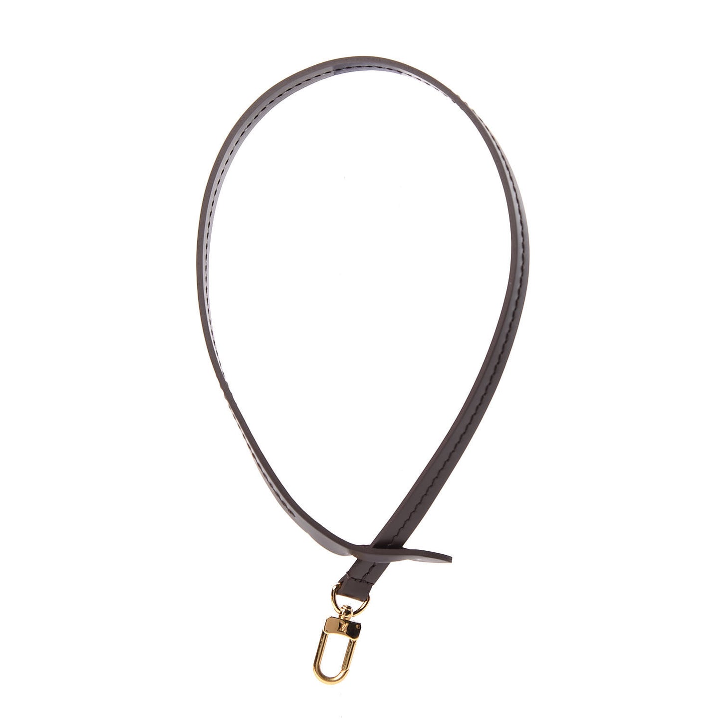 Calfskin Pochette Accessories Strap Brown