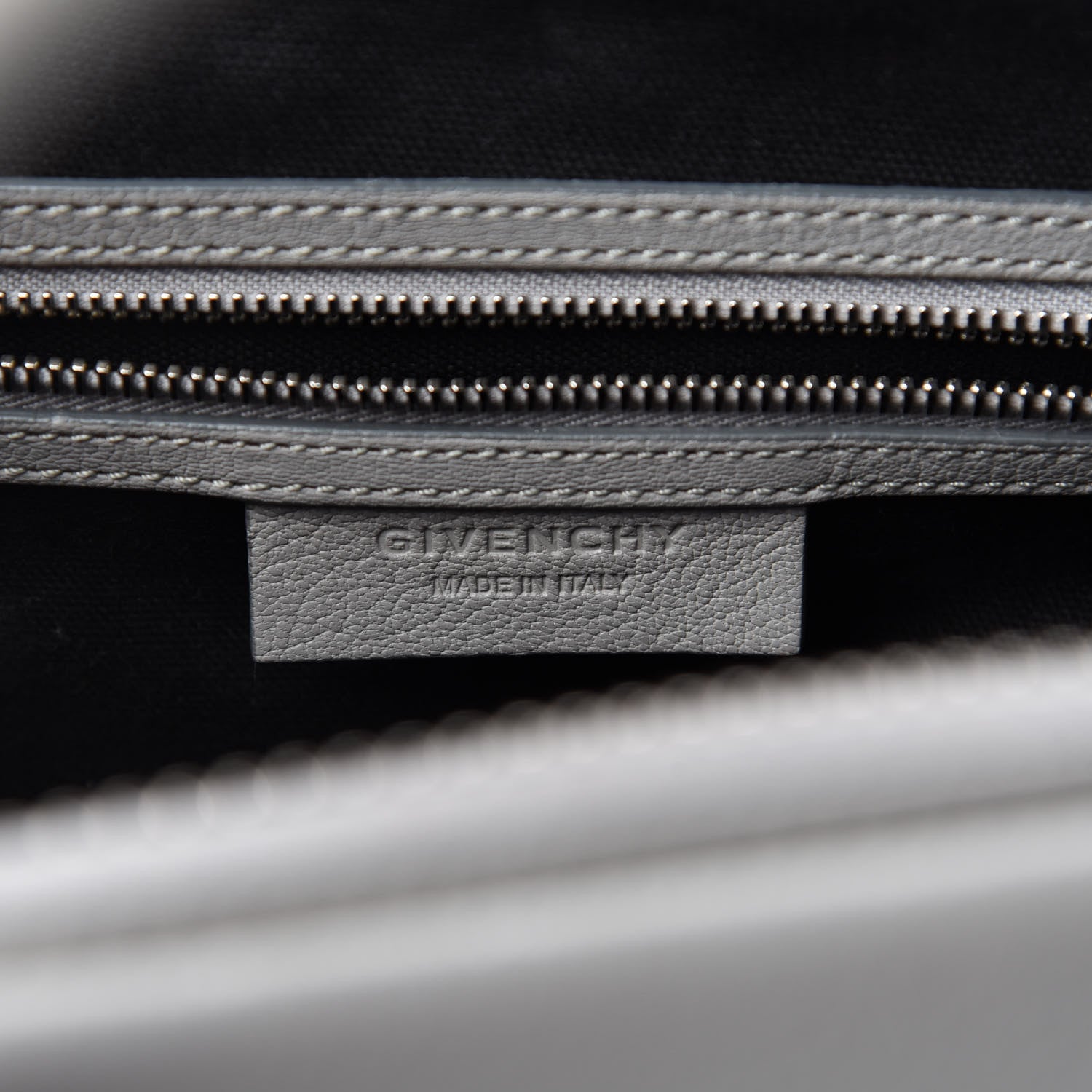 Givenchy Sugar Goatskin Medium Antigona Pearl Grey 8 of 10
