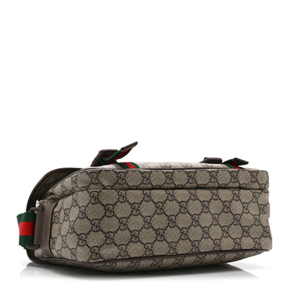 Gucci GG Supreme Small Messenger Bag Beige Ebony 4 of 9