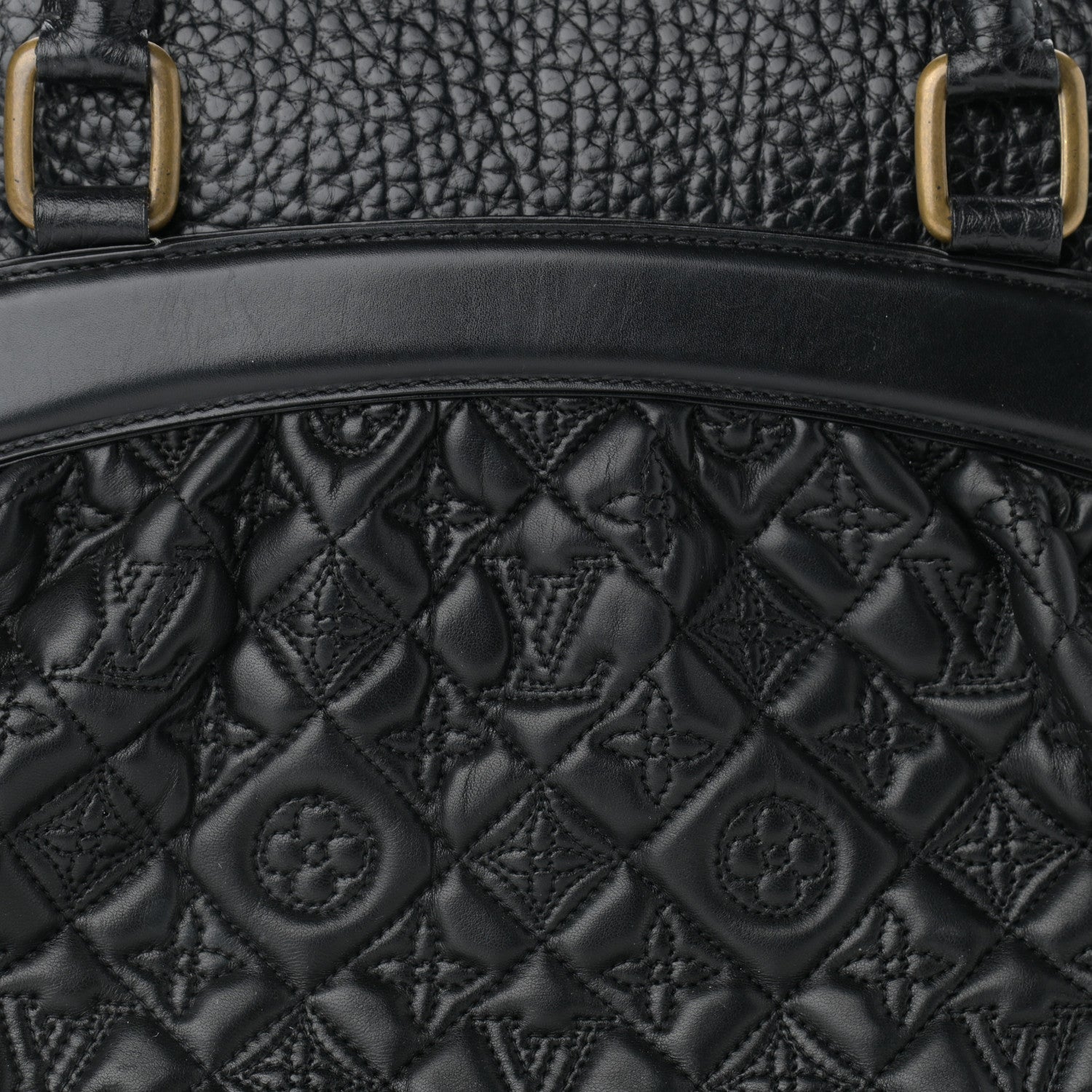 Louis Vuitton Lambskin Vienna Mizi Black 8 of 11