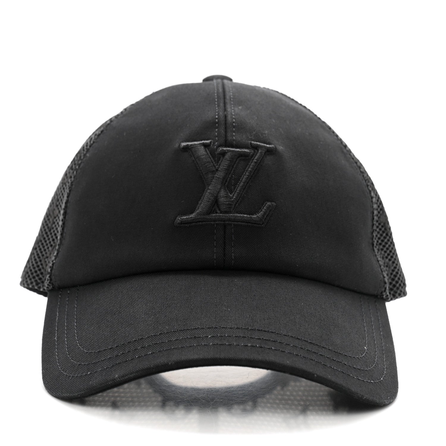 Louis Vuitton Cotton Mesh LV Signature Cap L Black 3 of 10