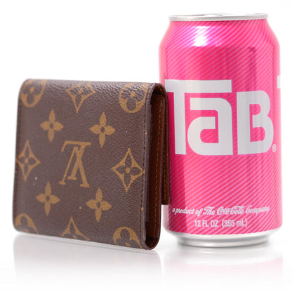 Louis Vuitton Monogram Porte-Cartes Credit Card Holder Wallet 2 of 8