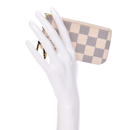 Louis Vuitton Damier Azur Key Pouch 2 of 7