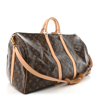 Louis Vuitton Monogram Keepall Bandouliere 55 2 of 9