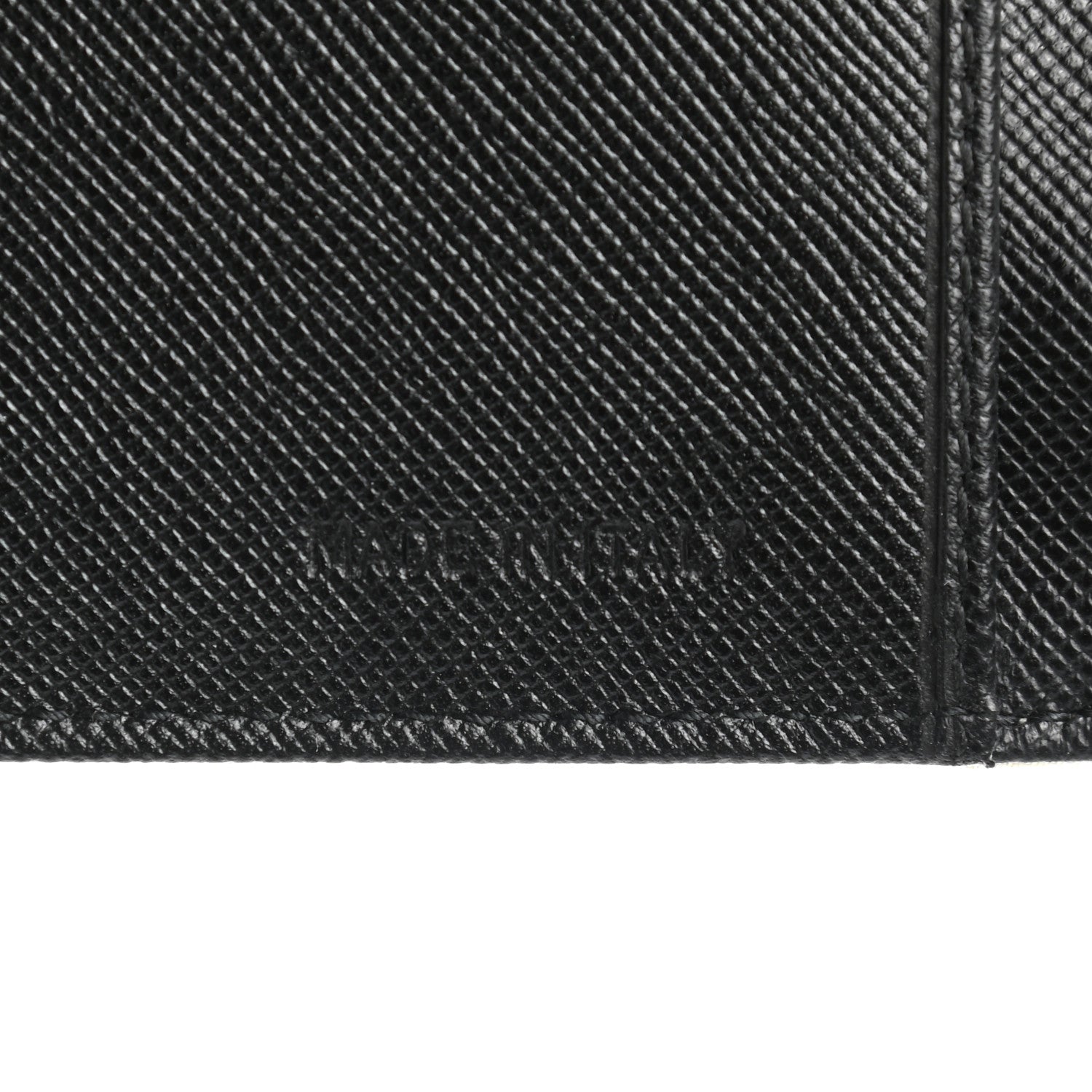 Prada Tessuto Nylon Saffiano Tri-Fold Compact Wallet Lavanda 7 of 7