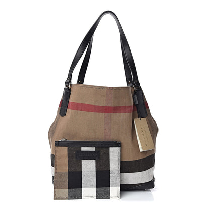 Burberry Canvas Mega Check Medium Maidstone Black 3 of 10