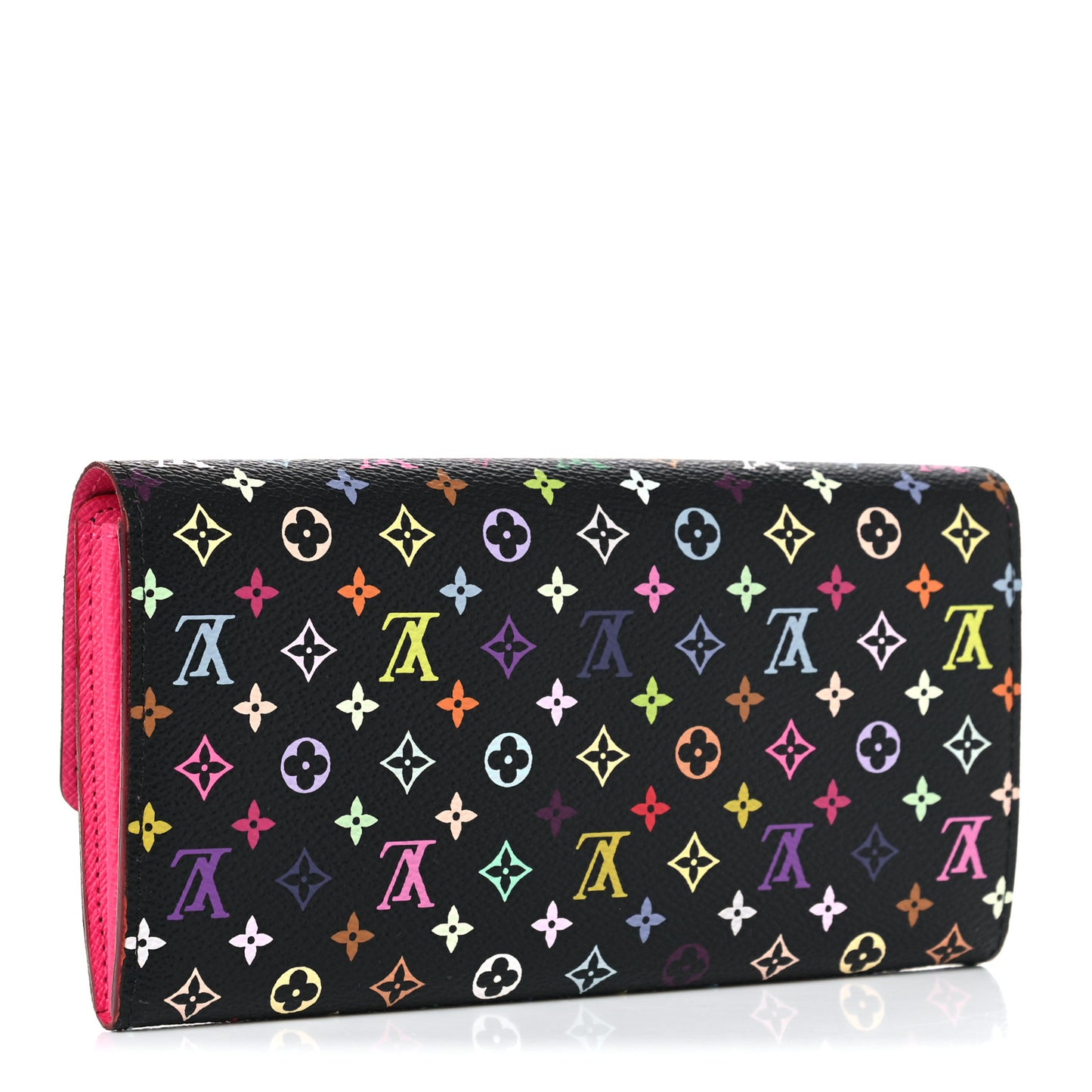 Monogram Multicolor Sarah Wallet Black Grenade