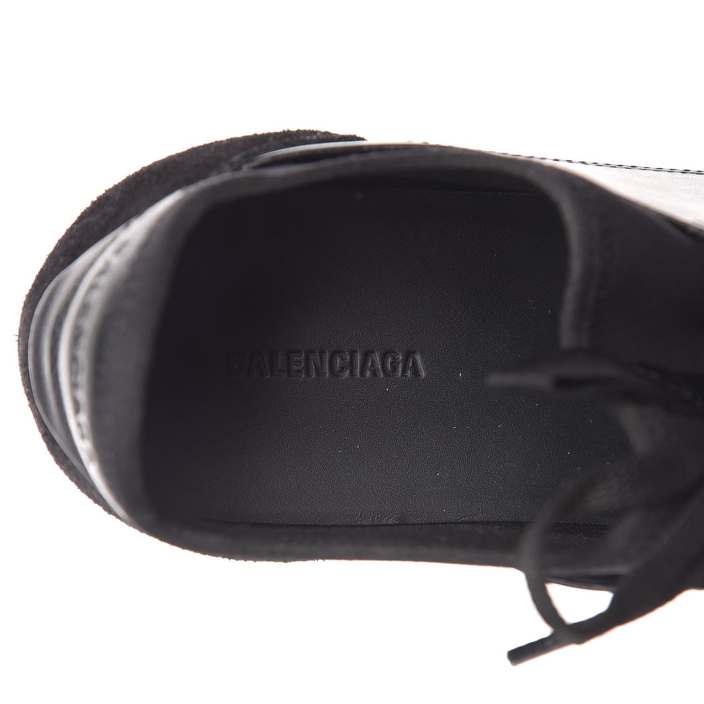 Mesh Calfskin Neoprene Suede Womens Race Runner Sneakers 38 Black