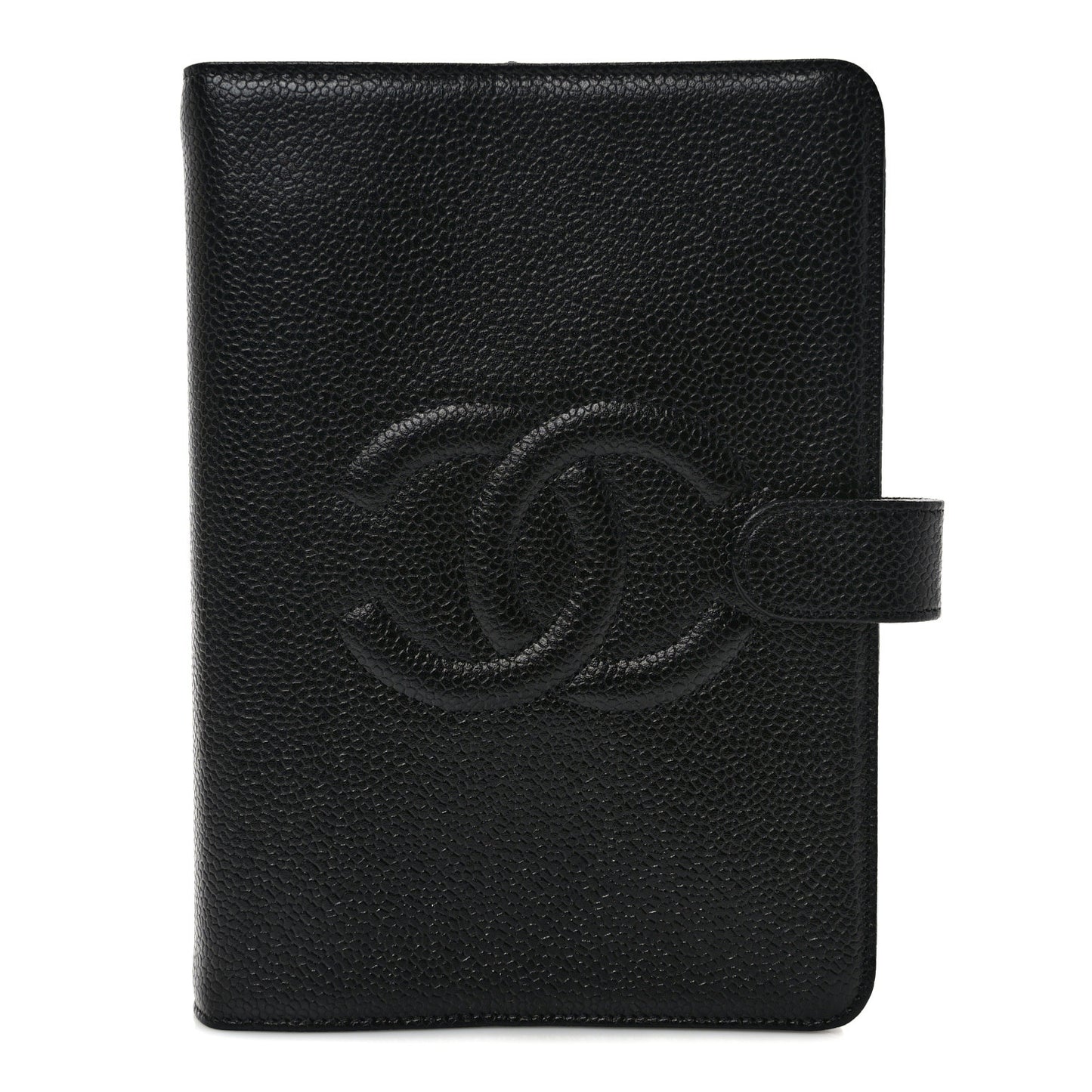 Caviar CC Medium Ring Agenda Planner Black