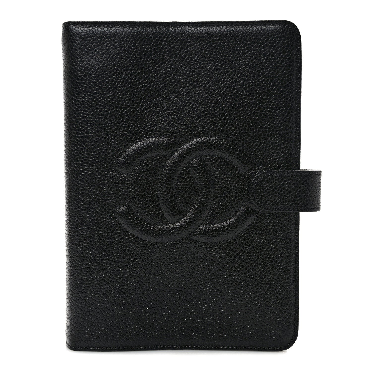 Chanel Caviar CC Medium Ring Agenda Planner Black 1 of 6