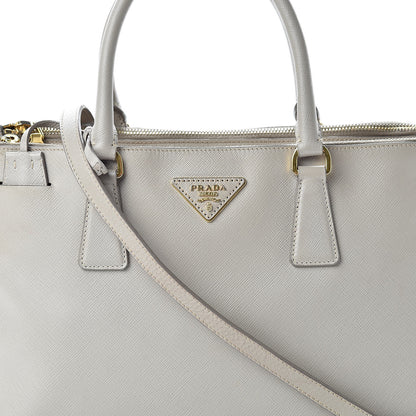 Prada Saffiano Medium Galleria Double Zip Tote Argilla 10 of 23