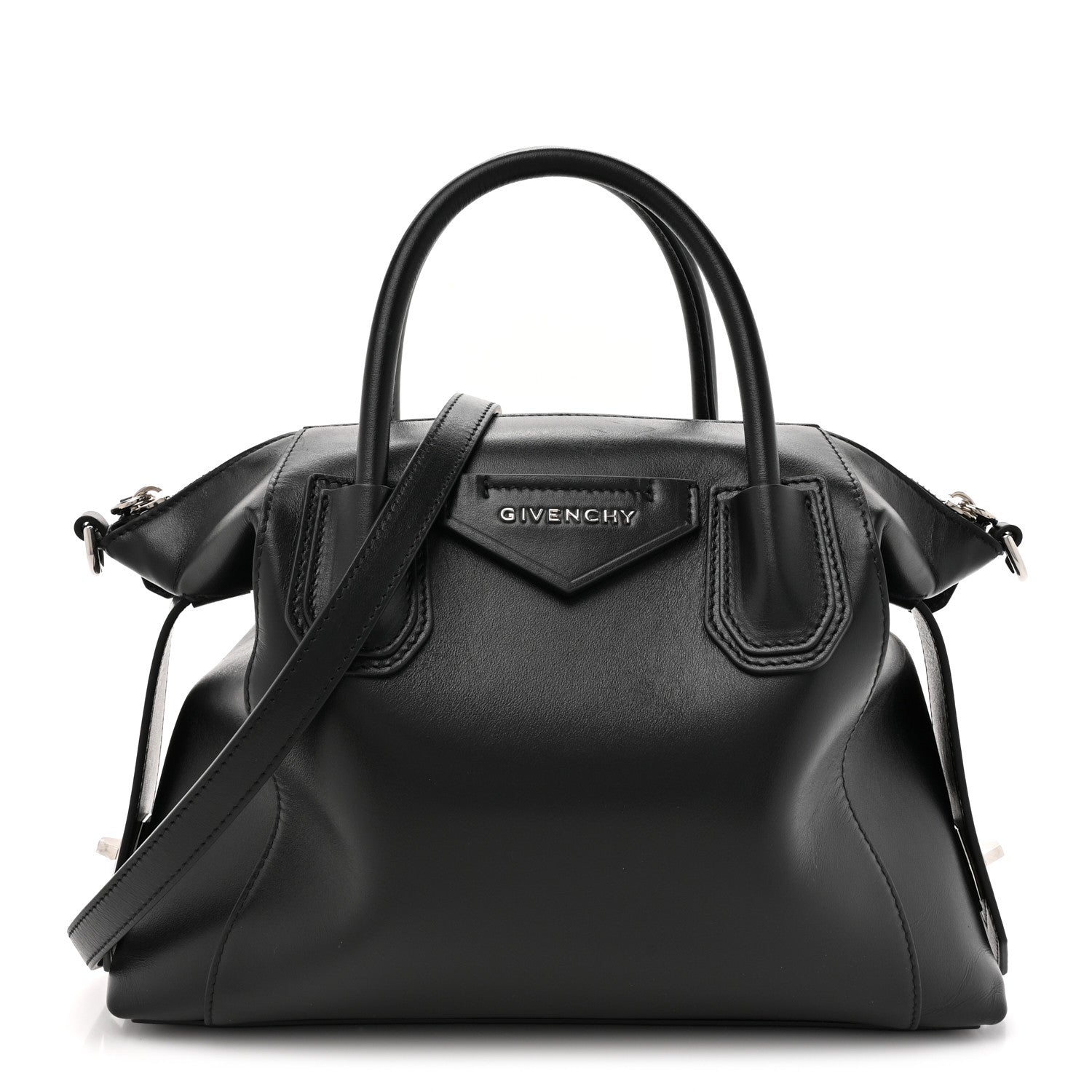Givenchy Smooth Calfskin Small Soft Antigona Black 1 of 9