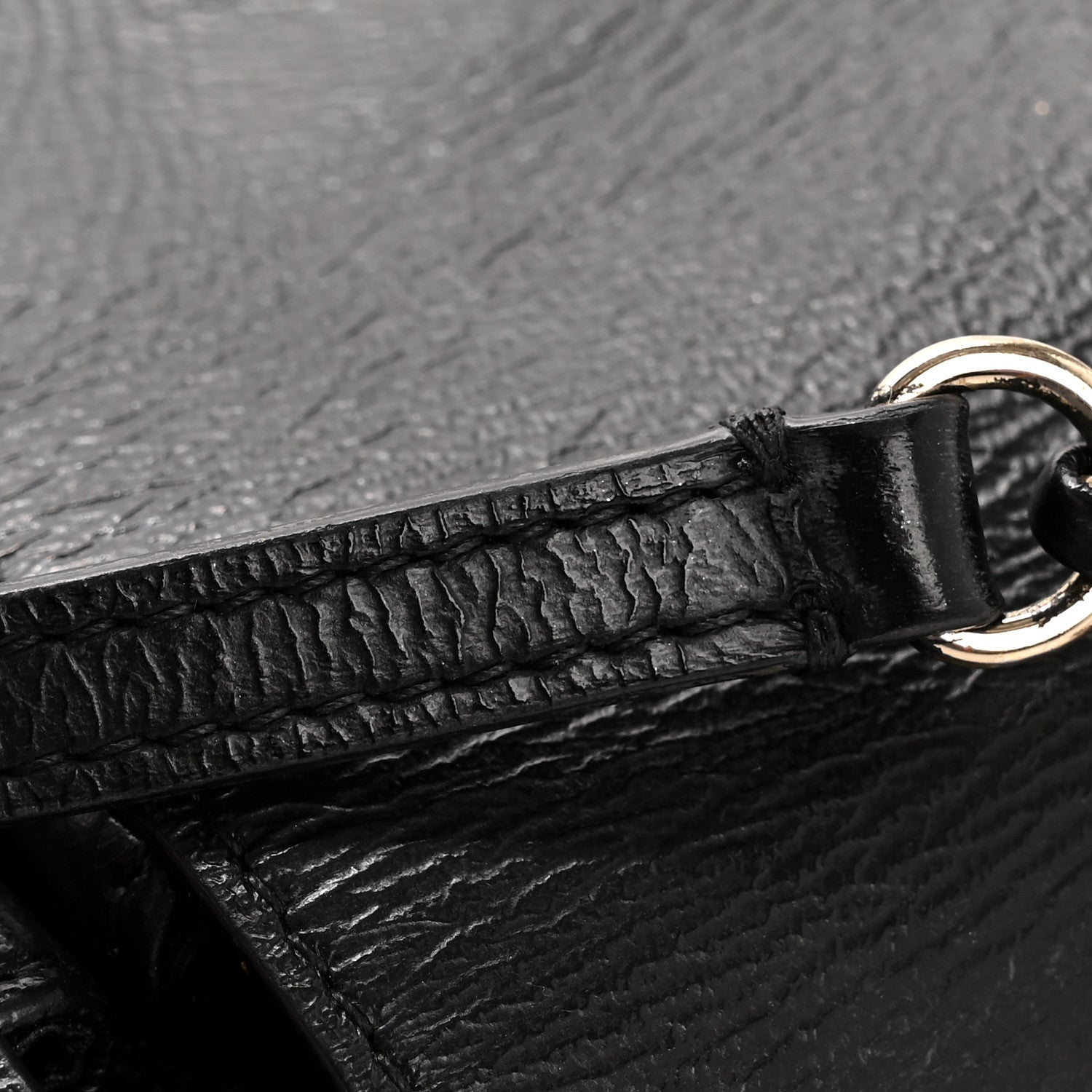 Chanel Glazed Calfskin Quilted Double Pocket Crossbody Flap Black 12 of 15
