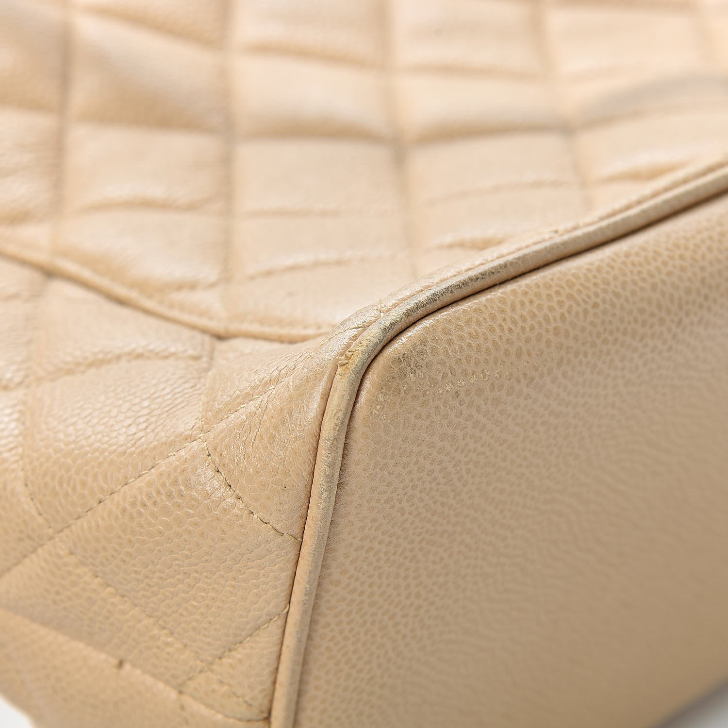 Chanel Caviar Quilted Medallion Tote Beige 13 of 18