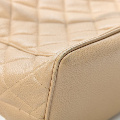 Chanel Caviar Quilted Medallion Tote Beige 13 of 18