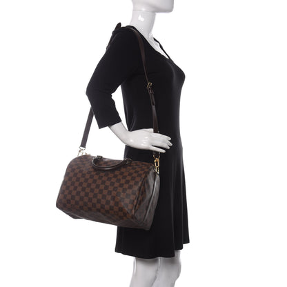 Louis Vuitton Damier Ebene Speedy Bandouliere 30 2 of 9