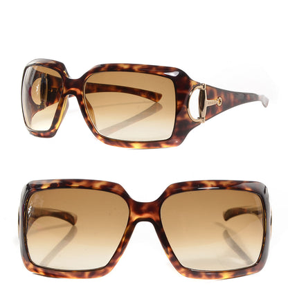 Gucci Horsebit Sunglasses 2562/S Tortoise 1 of 5