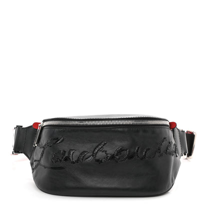 Christian Louboutin Calfskin Marie Jane Belt Bag Black 1 of 9
