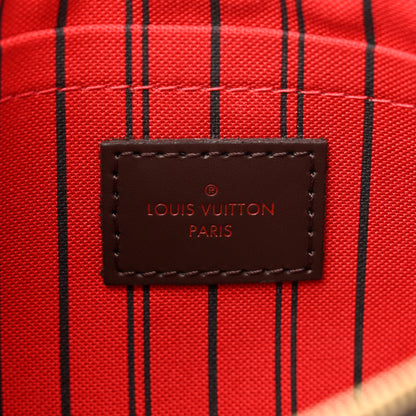 Louis Vuitton Damier Ebene Neverfull MM GM Pochette 6 of 7