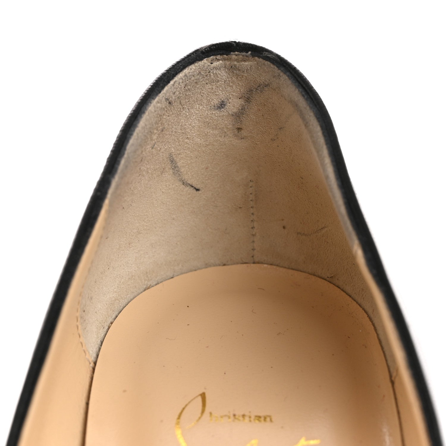 Christian Louboutin Kid Pigalle Follies 100 Pumps 38.5 Black 9 of 10