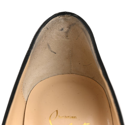 Christian Louboutin Kid Pigalle Follies 100 Pumps 38.5 Black 9 of 10