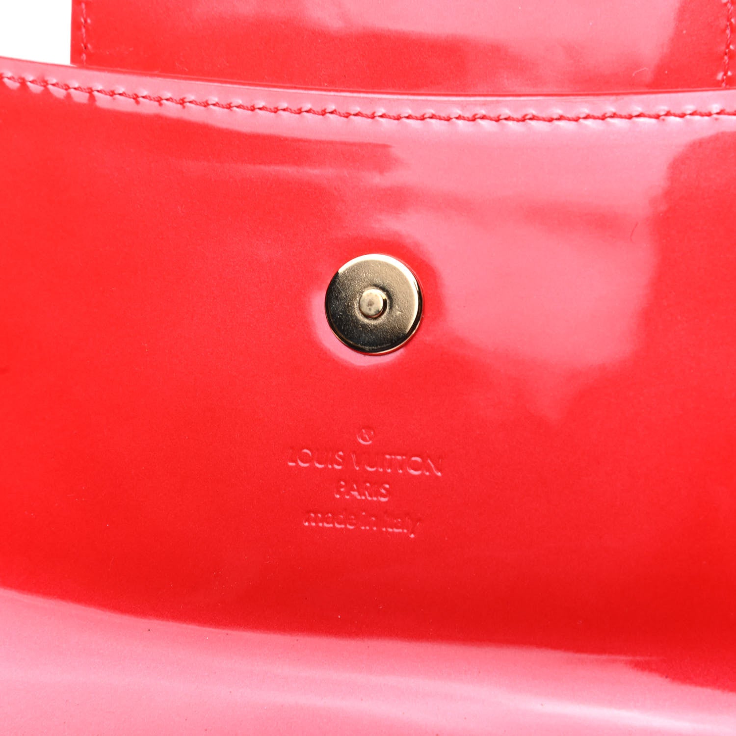 Louis Vuitton Patent Sobe Clutch Grenadine 6 of 6