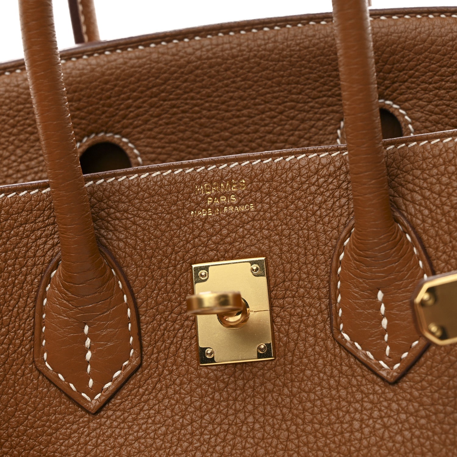 Hermes Togo Birkin 25 Gold 6 of 11