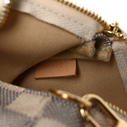 Louis Vuitton Damier Azur Mini Pochette Accessories 7 of 9