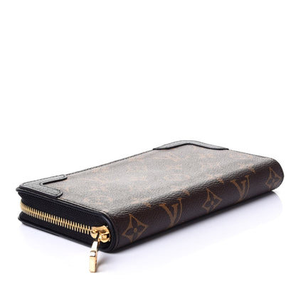 Louis Vuitton Monogram Zippy Retiro Wallet Black 3 of 5