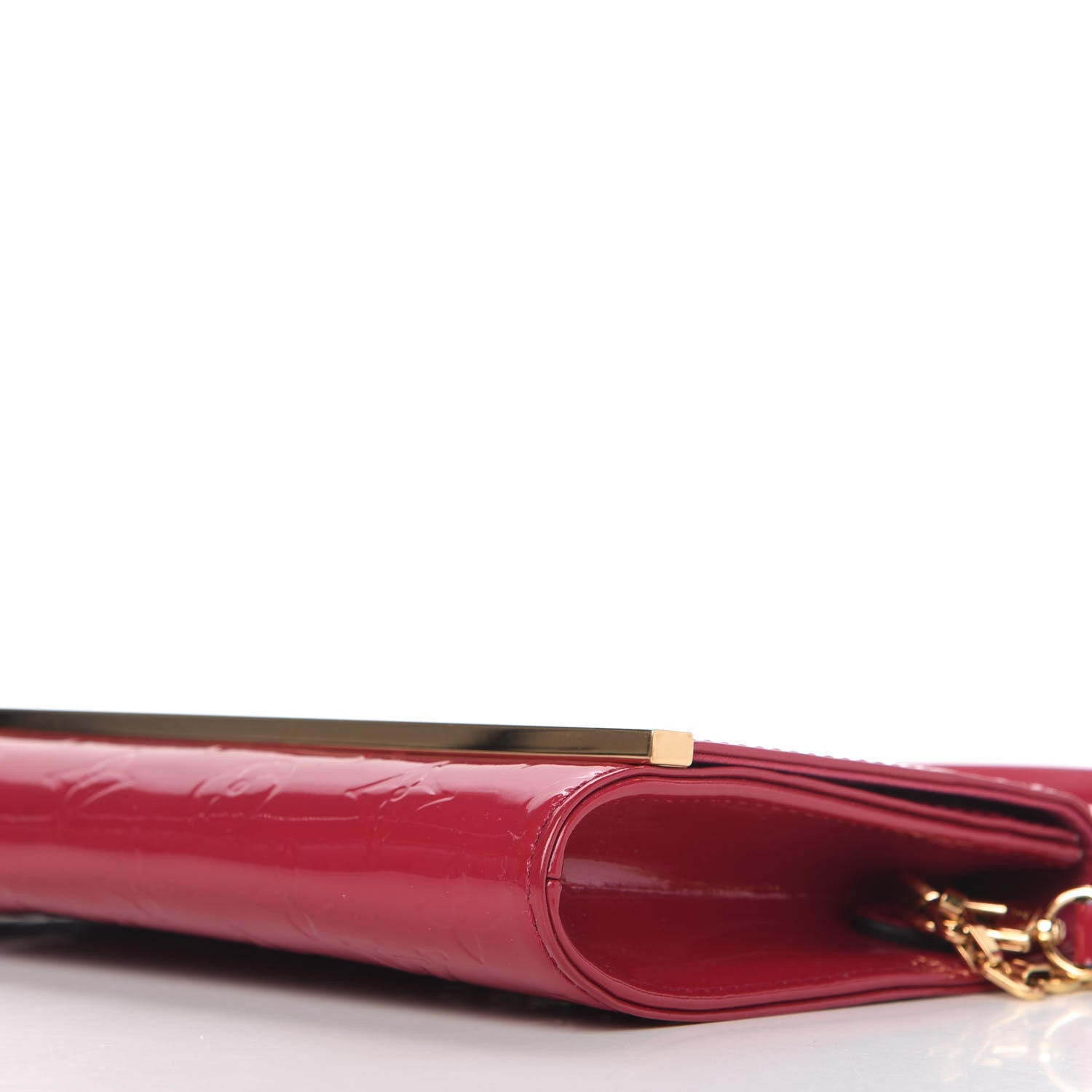 Louis Vuitton Vernis Ana Clutch Rose Indien 7 of 9