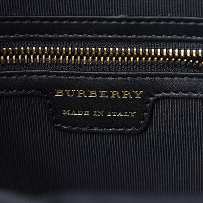 Burberry Smooth Calfskin 1983 Knight Check Link Backpack Black 6 of 10